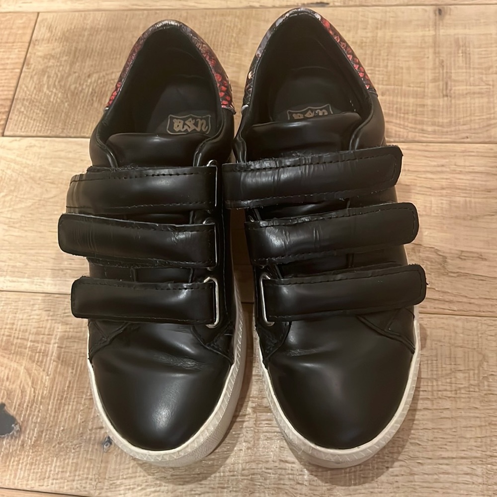 Ash platform sneakers